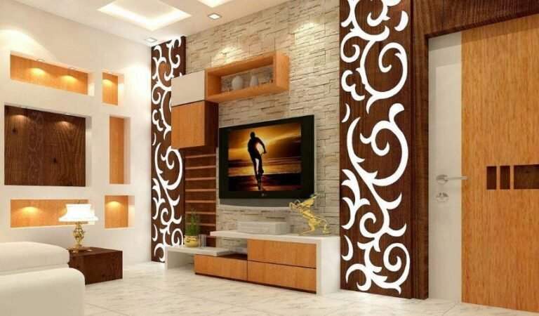 ديكور خشب للجدران والأسقف يعطي دفئاً وأناقة للمكان